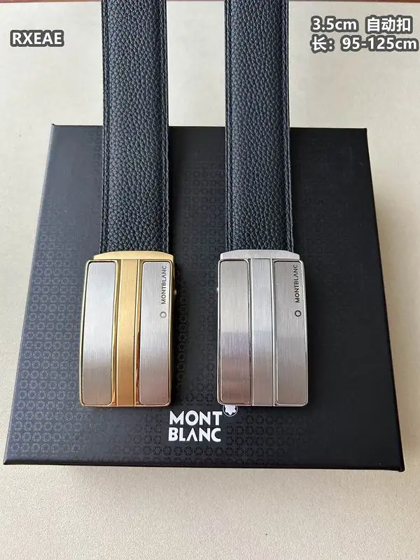 Montlanc belt 35mmX100-125cm 8L78